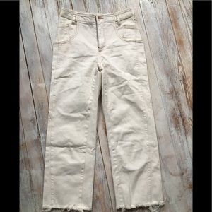 Rachel Comey High rise raw hem denim